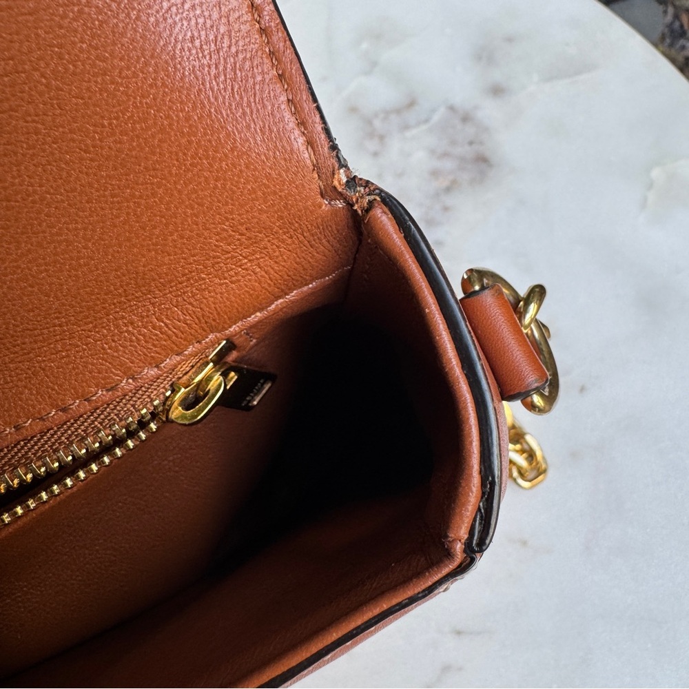 Celine Floral Jacquard Chain Maillon Triomphe - Picture 12 of 14